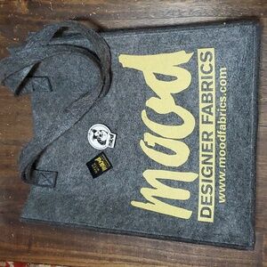 Charcoal Felt Mood Tote